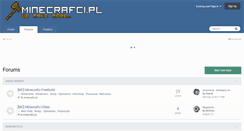 Desktop Screenshot of forum.minecrafci.pl